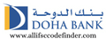 DOHA BANK QSC RAHEJA CENTER IFSC Code